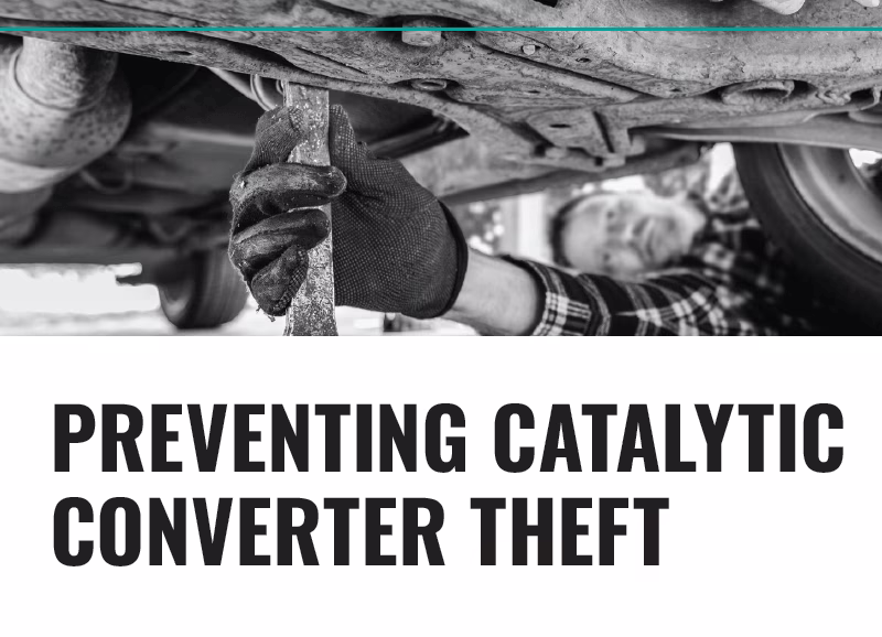 Catalytic converter theft