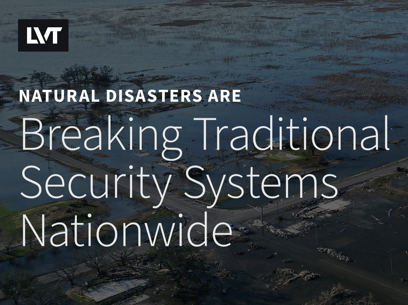 Natural disaster white paper title.