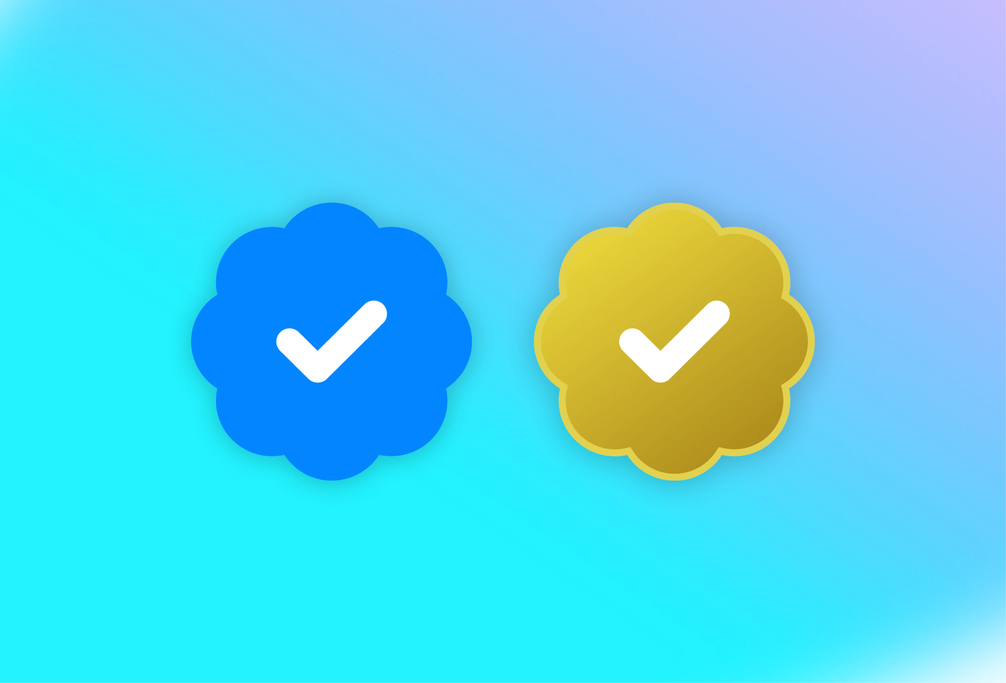 Blue and Gold Welo Badge Checkmark, what they mean and how they are obtained.