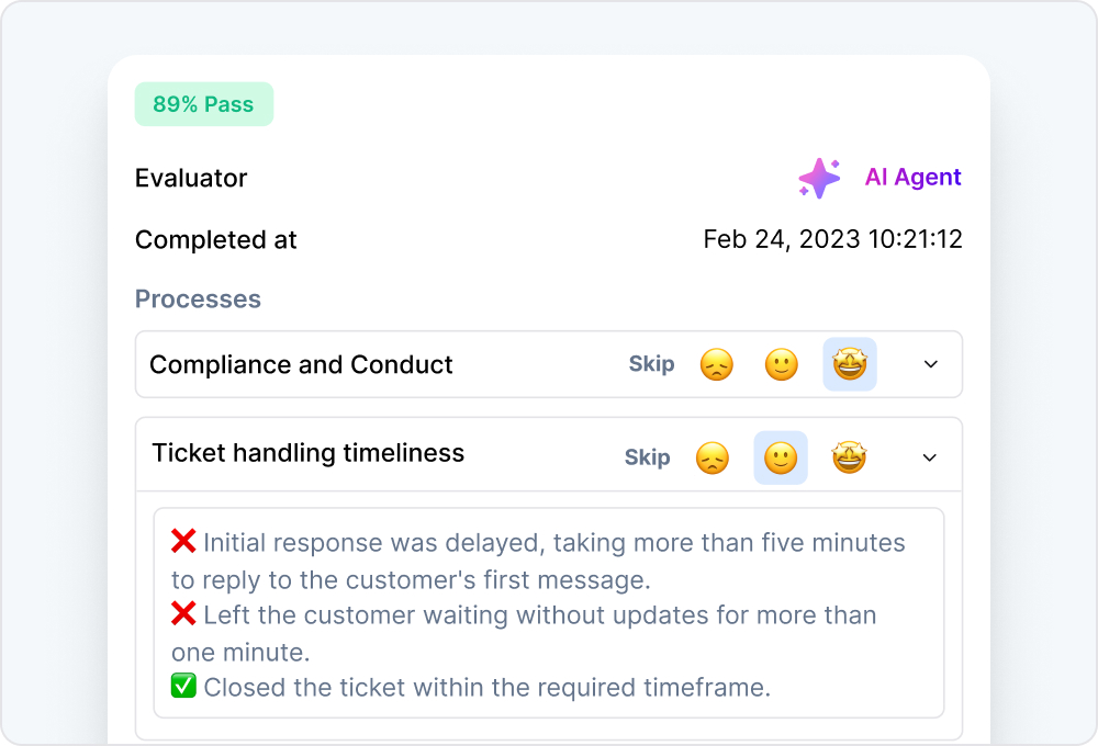 ai evaluation