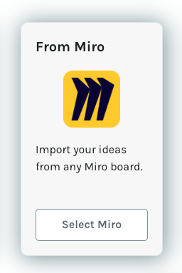 Coursensu import from Miro