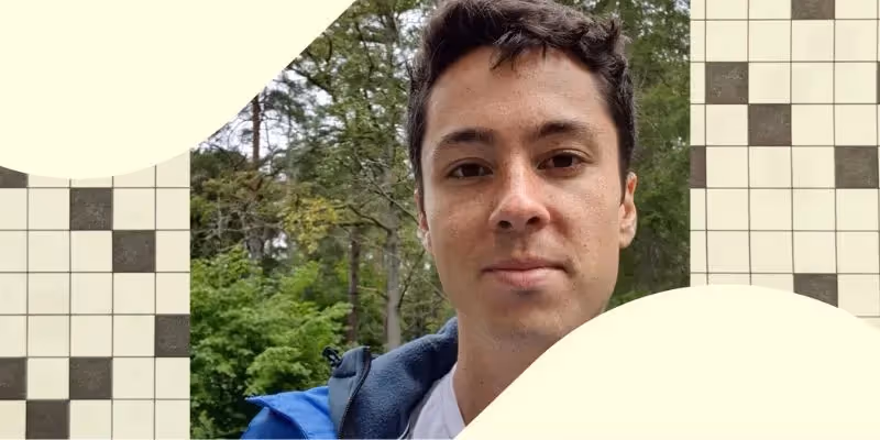 Foto von Ash Barbour, einem Alumni der Tomorrow University und Hauptakteur des Blogs.