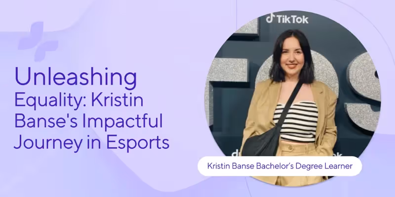 Kristin Banse teilt ihre Reise in der Esport- und Gleichberechtigungslandschaft als Bachelor-Studierende.