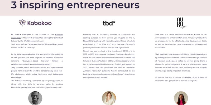 Text aus einer Einreichung zur Introduction to Entrepreneurship Challenge von Merle Becker