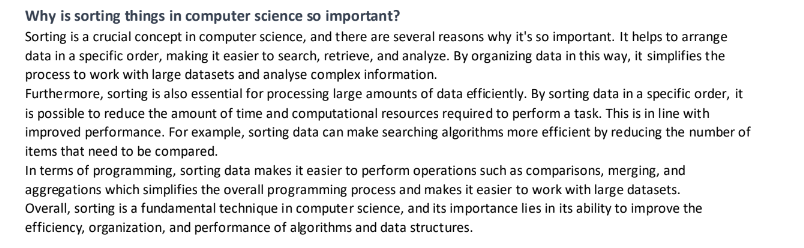 Text aus der Data Structures & Algorithms Challenge von Dr. Domink Pretz an der Tomorrow University