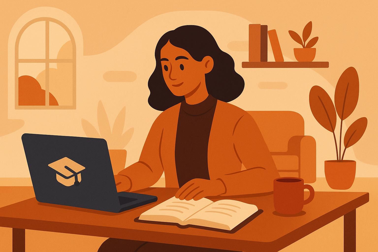 Cover image depicting a diverse group of students engaged in a discussion, symbolizing the collaborative and inclusive nature of MBA programs that do not require GMAT scores.