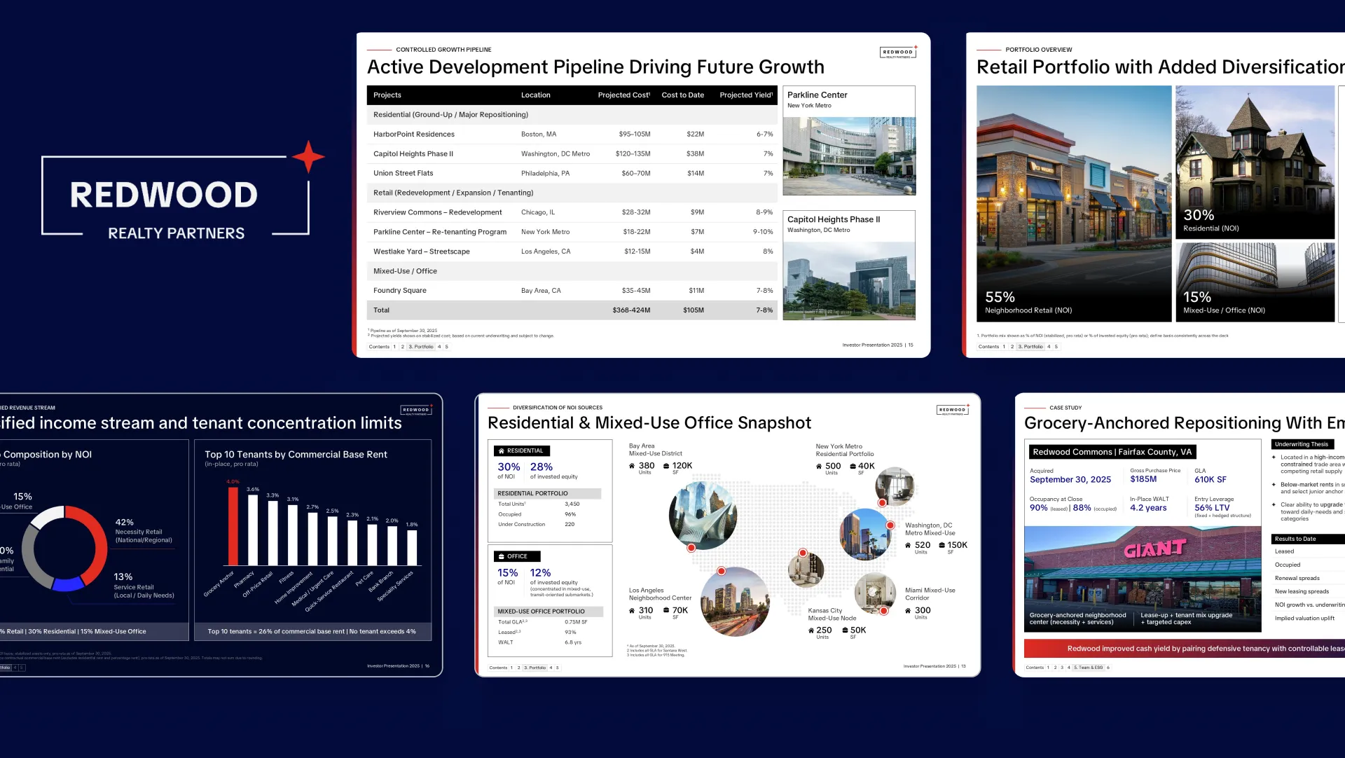 Private equity presentation design hero image for NorthMarq, featuring a modern logo on a teal gradient background that sets the visual tone for their fund overview deck