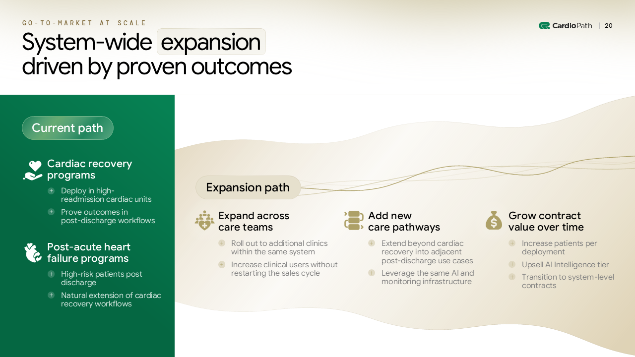 Investor-ready core insight slide from a healthcare pitch deck, using a simplified blood–brain barrier illustration to explain controlled CNS drug transport.