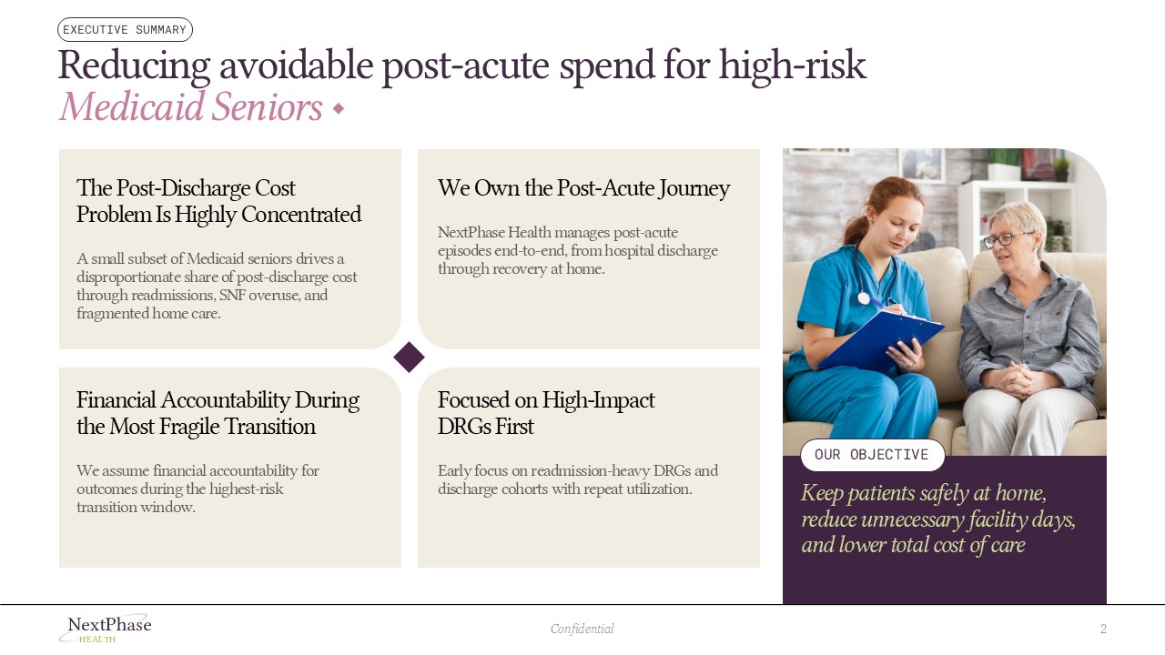 Final company overview slide from a neuroscience Series A investor presentation, summarizing platform differentiation, CNS focus, and drug delivery capabilities in a clear, investor-friendly layout.