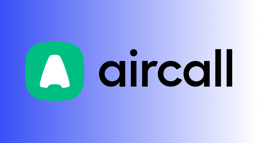 A screenshot of Aircall's call interface