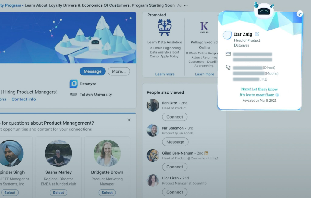 datanyze screenshot