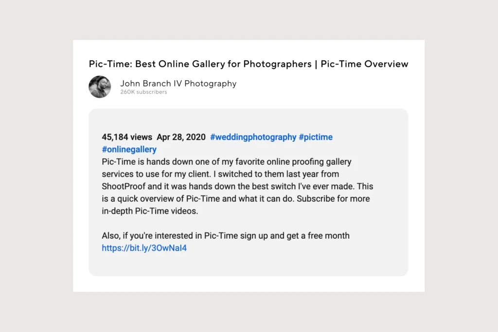 Best Ways to Earn With Your Pic-Time Link 3