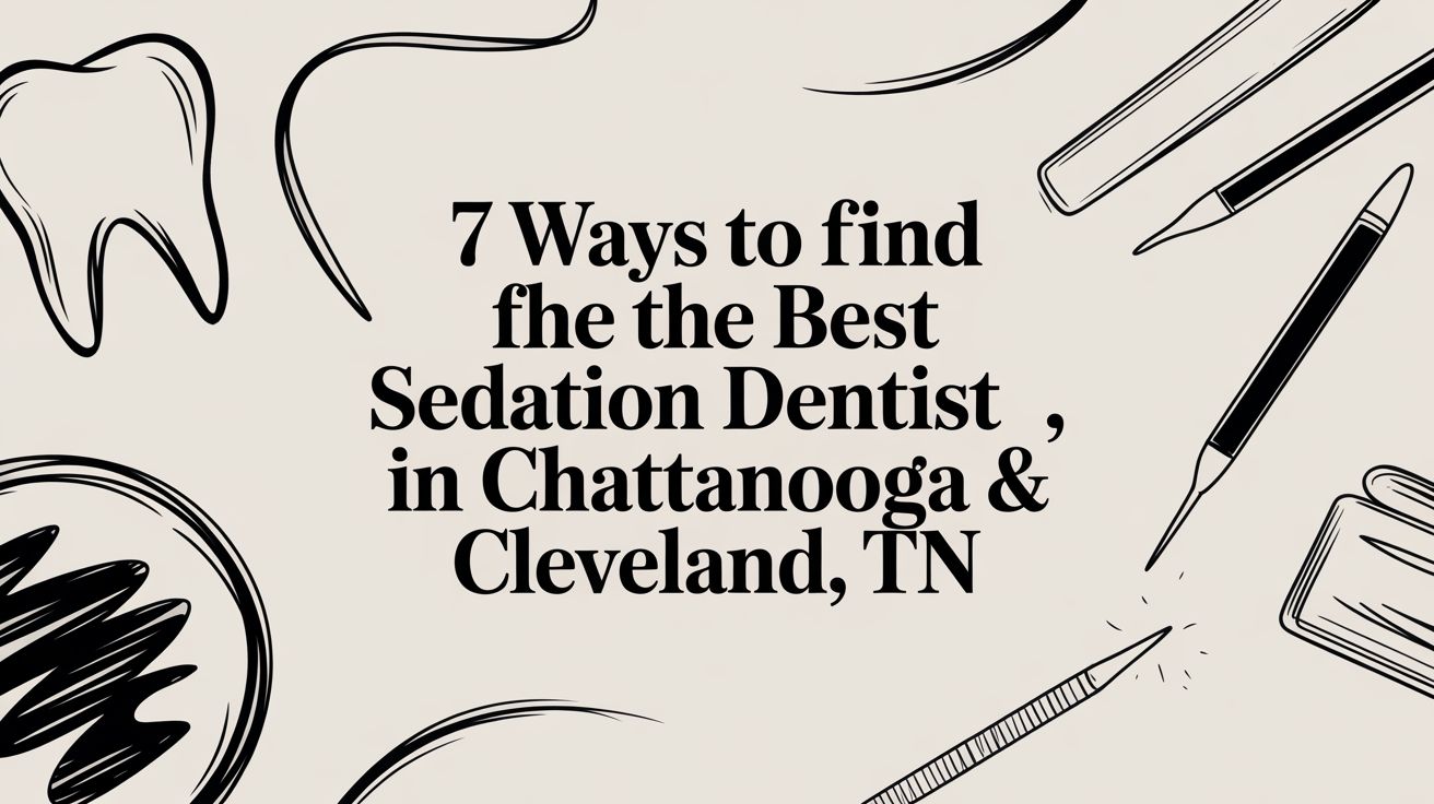 7 Ways to Find the Best Sedation Dentist in Chattanooga & Cleveland, TN