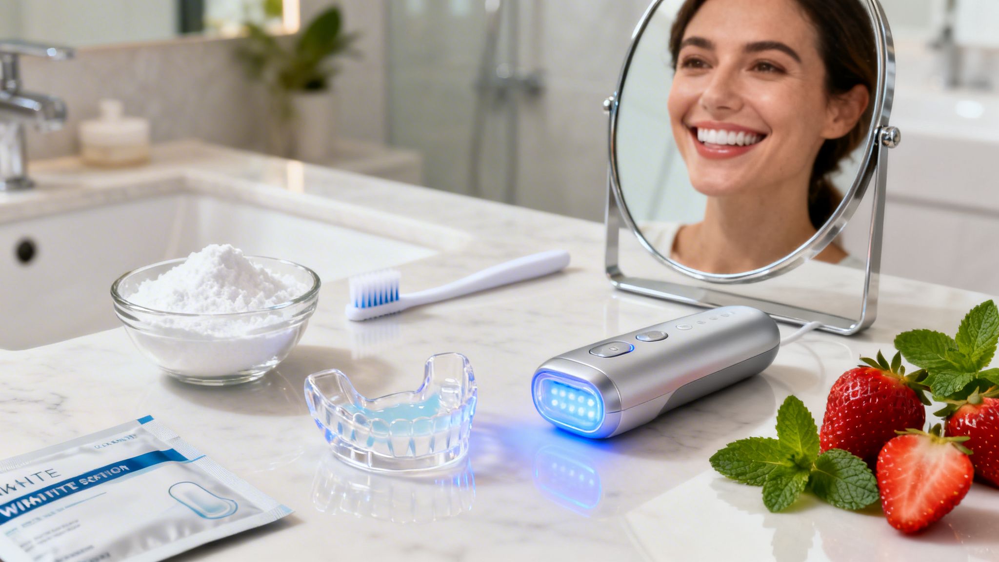 Cosmetic Dentist in Chattanooga & Cleveland, TN: 8 Home Teeth Whitening Tips