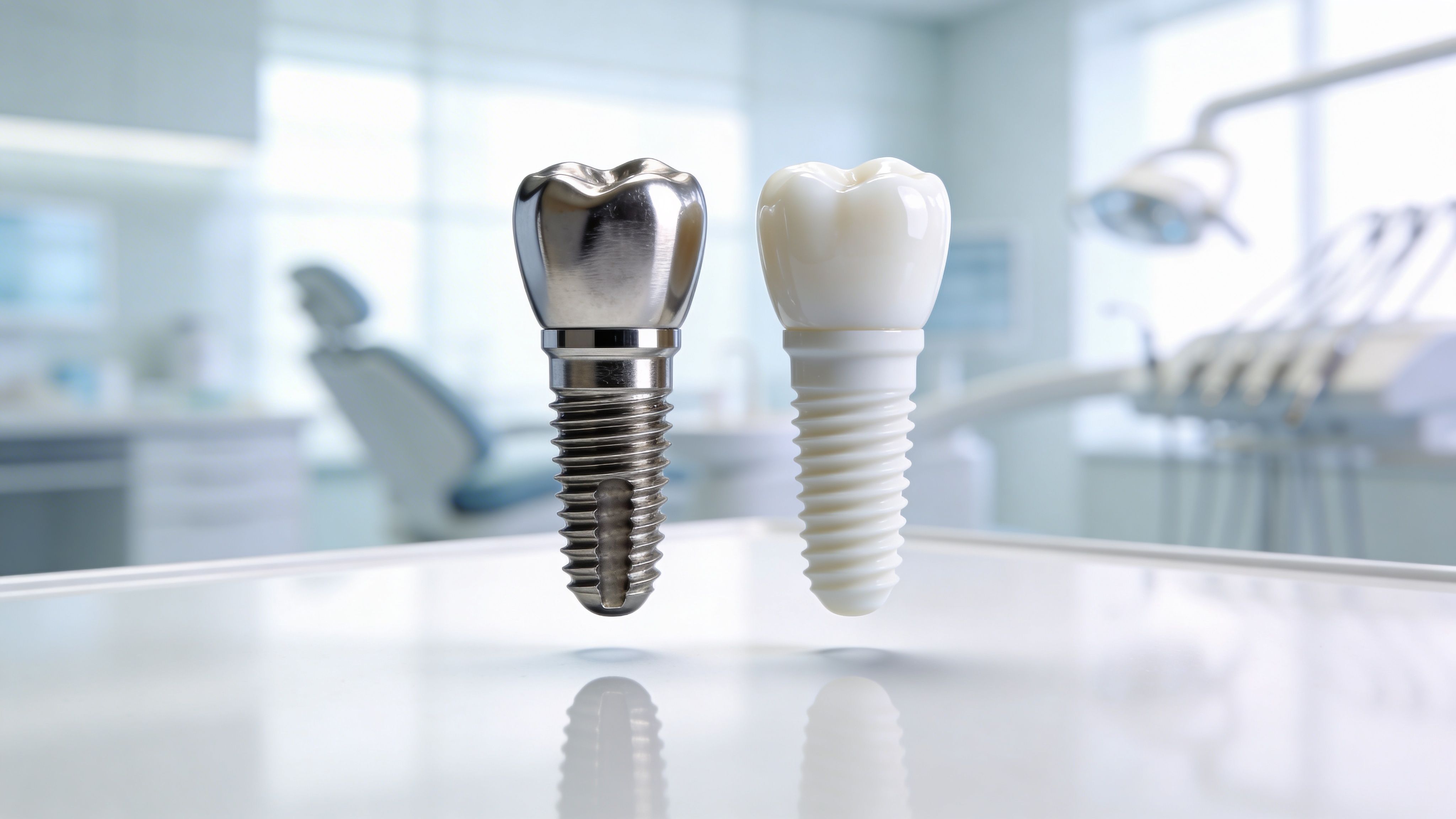 Dental Implants Metal: Titanium or Zirconia?