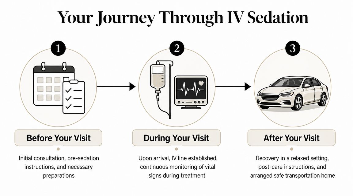 Your Step-by-Step Guide to an IV Sedation Visit