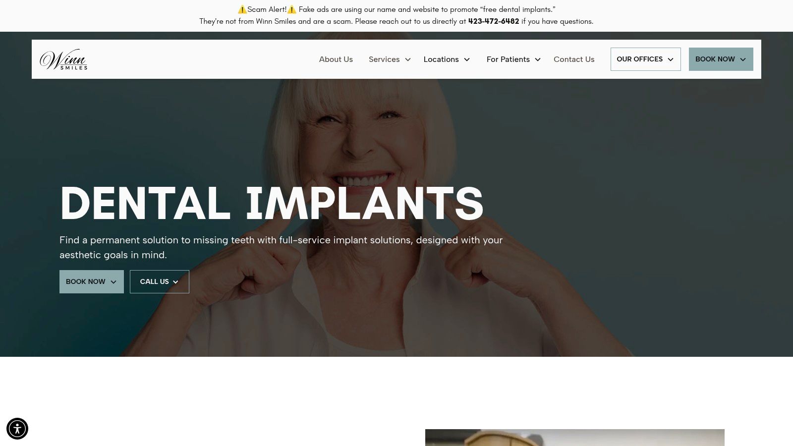 Dental Implants at Winn Smiles in Cleveland and Chattanooga