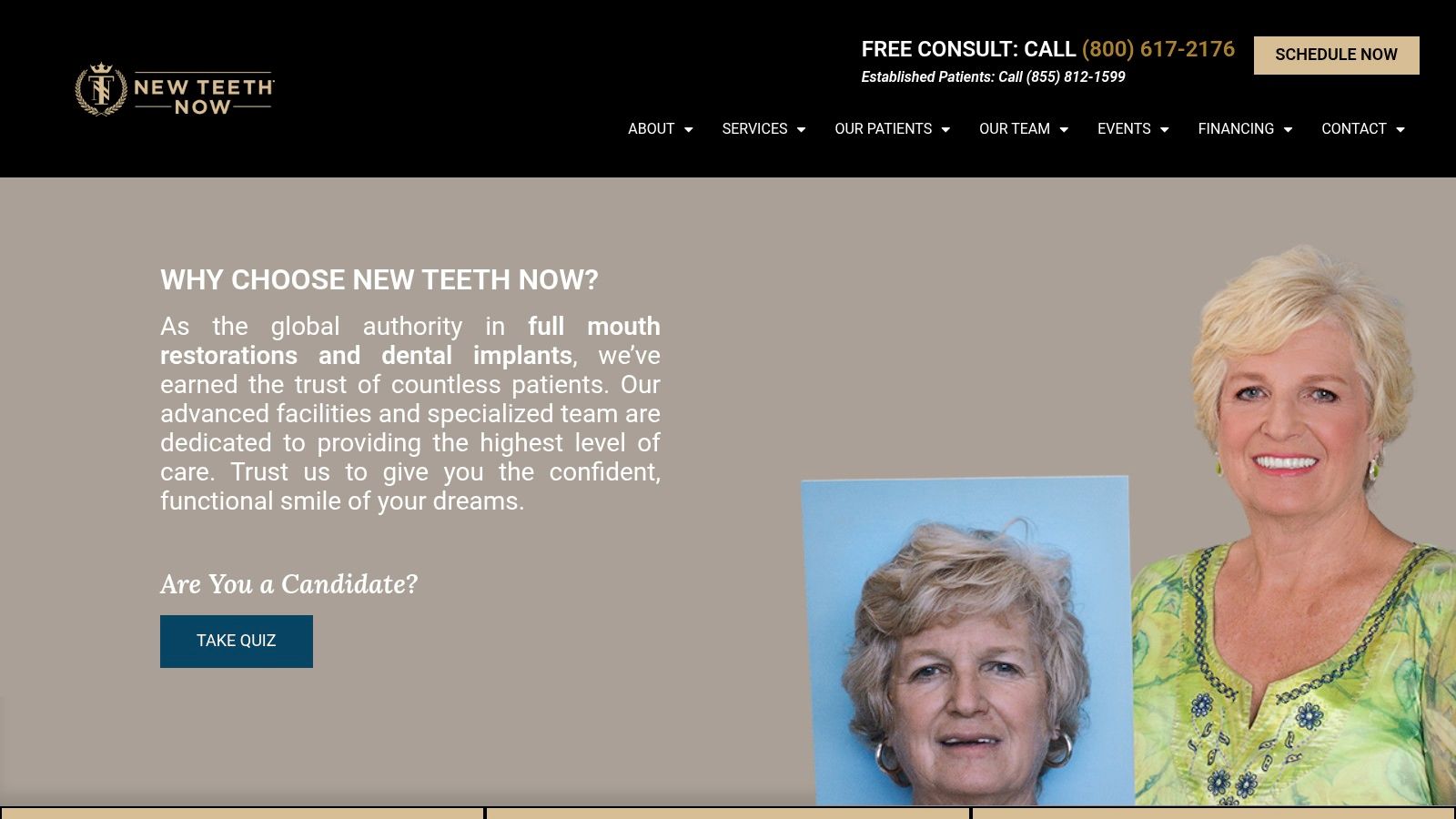 New Teeth Now in Florida
