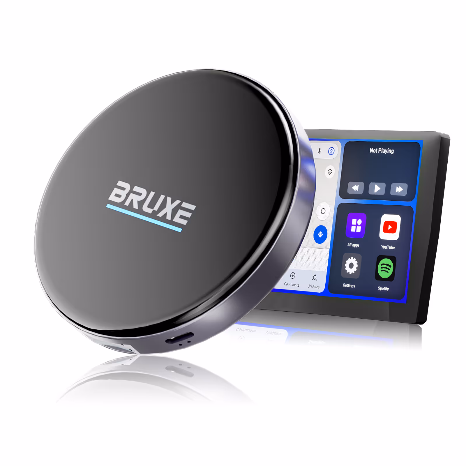 BRUXE R6-H 8-core 6225 8+128GB HDMI Extension Wireless CarPlay Android Auto Ai Box