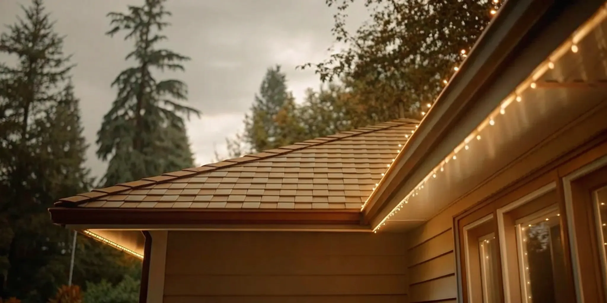 A new asphalt shingle roof, a key factor in the average cost to tear off and replace a roof.