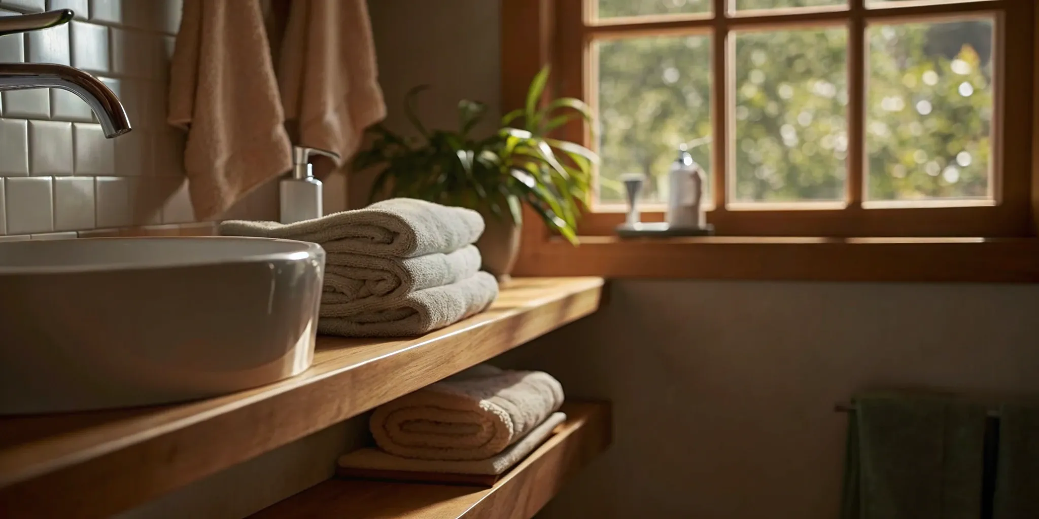 A modern bathroom remodel with a vessel sink, a result of how to budget for the project.