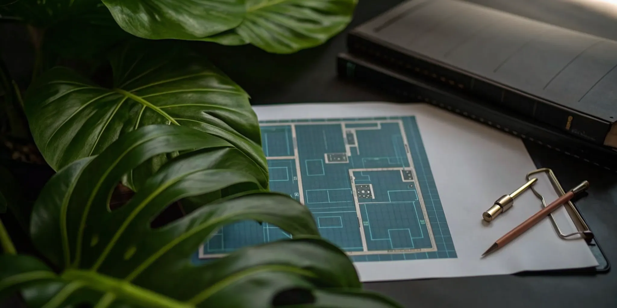 A blueprint for a home addition project, used to plan the construction timeline.