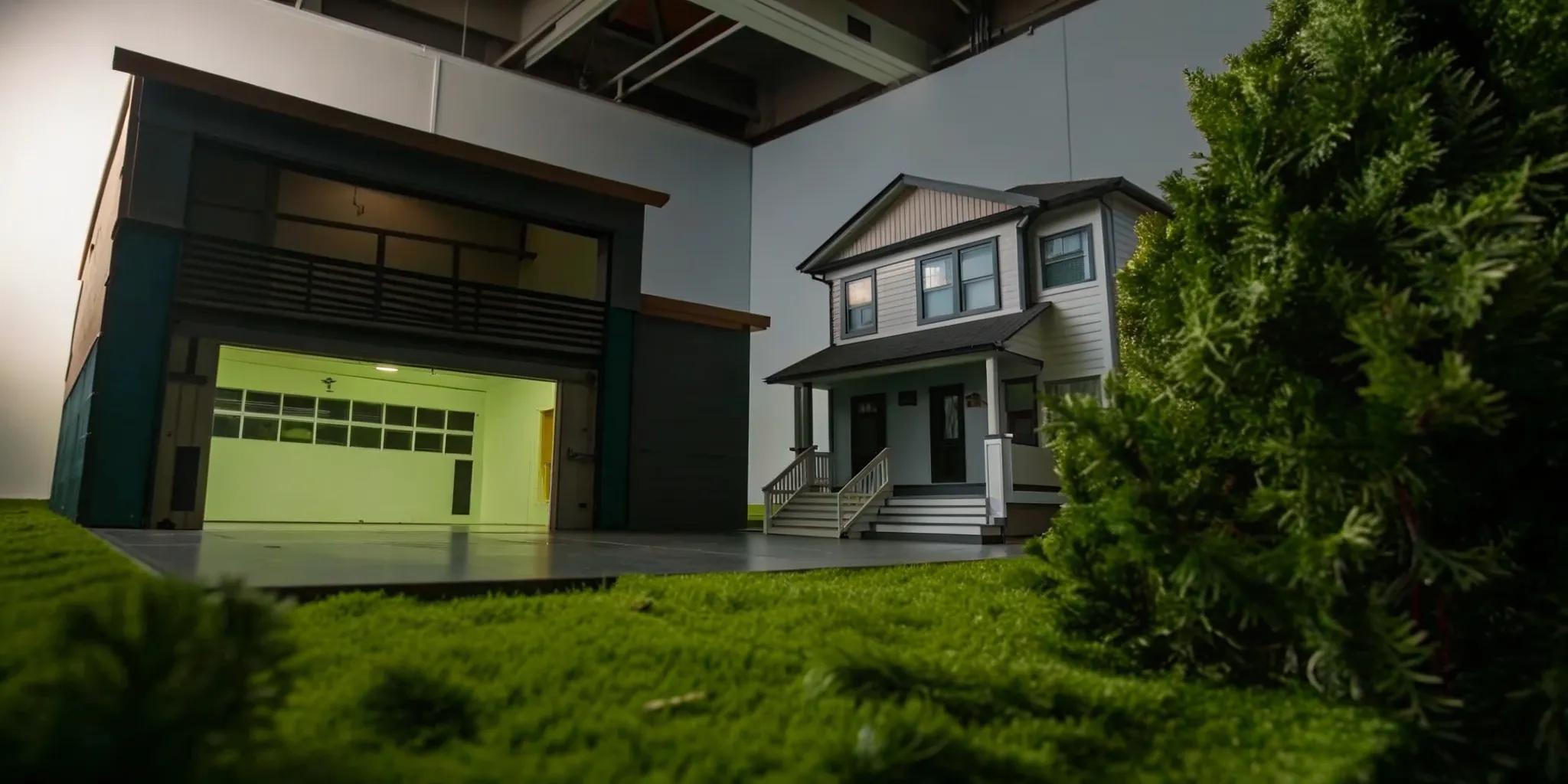 A modern two-story home addition, a project with a significant construction cost.