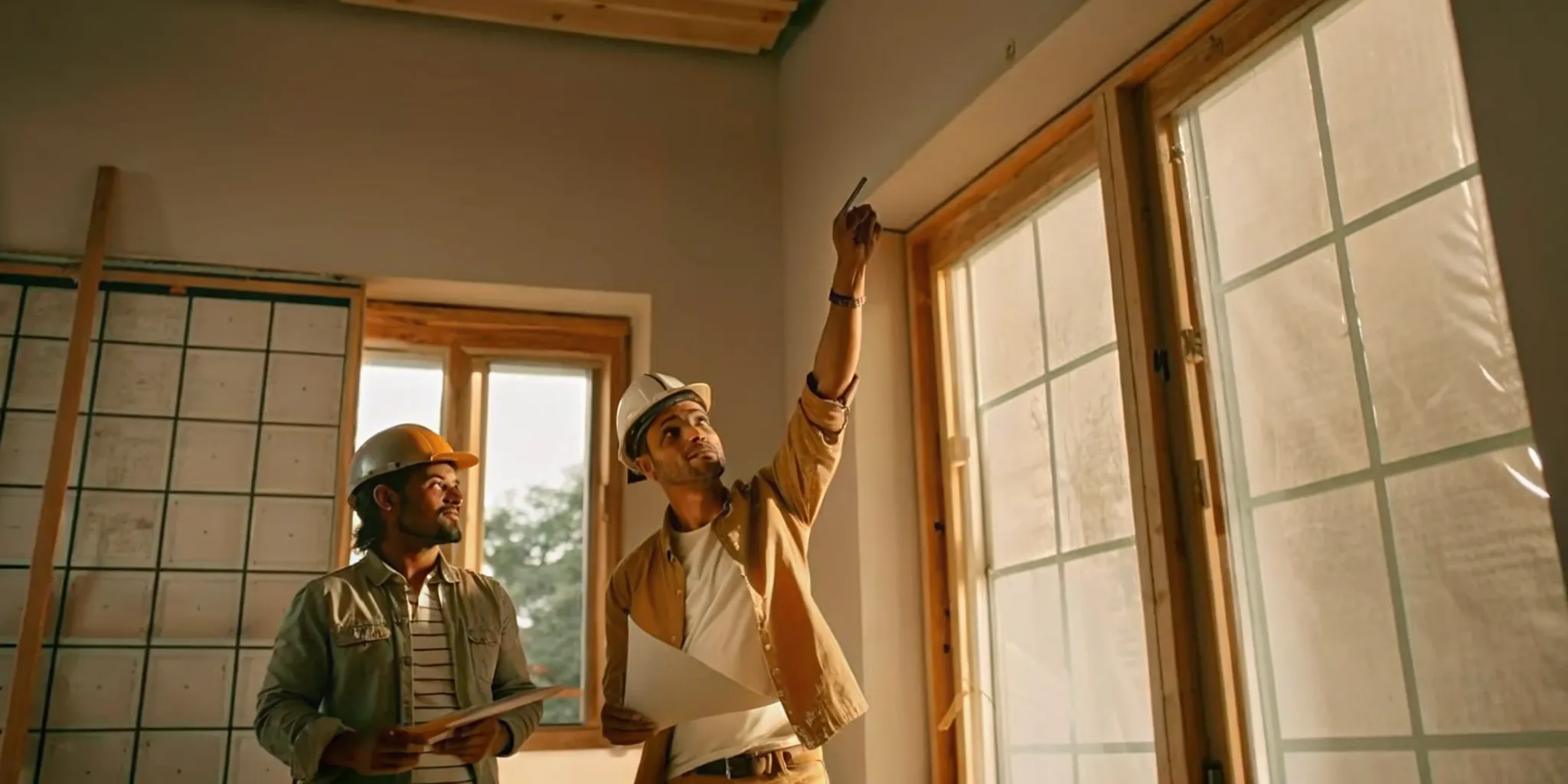 Contractors discussing the best payment schedule practices for a construction project.