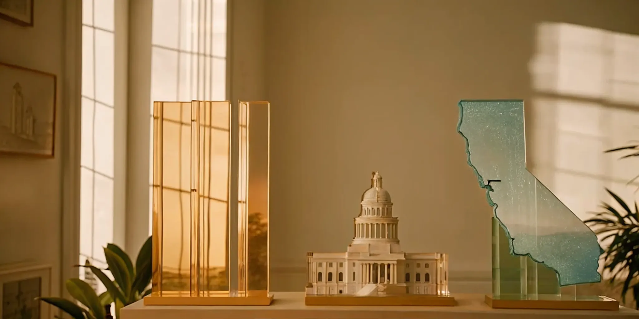 Building permit costs for CA and WA cities shown with location icons.