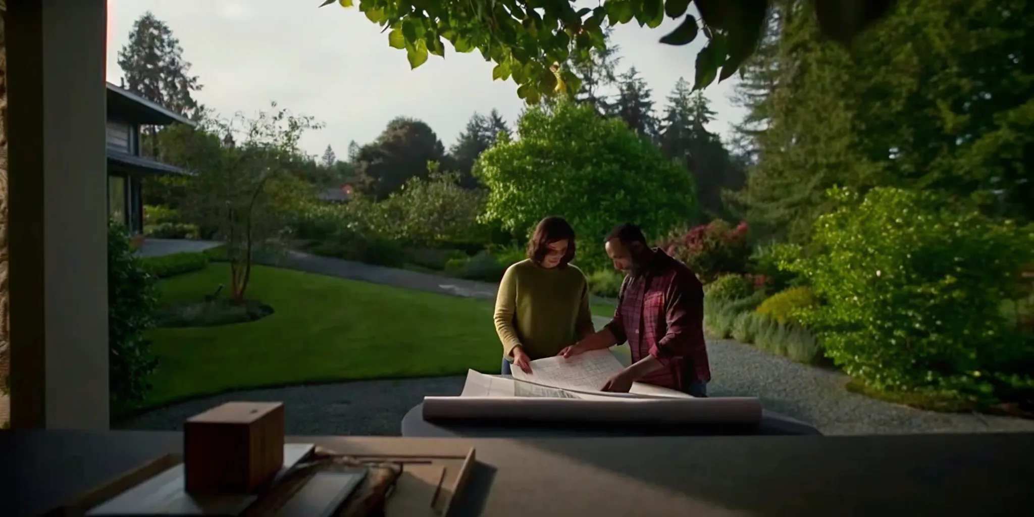 Homeowner and renovation advisor planning a Seattle ADU