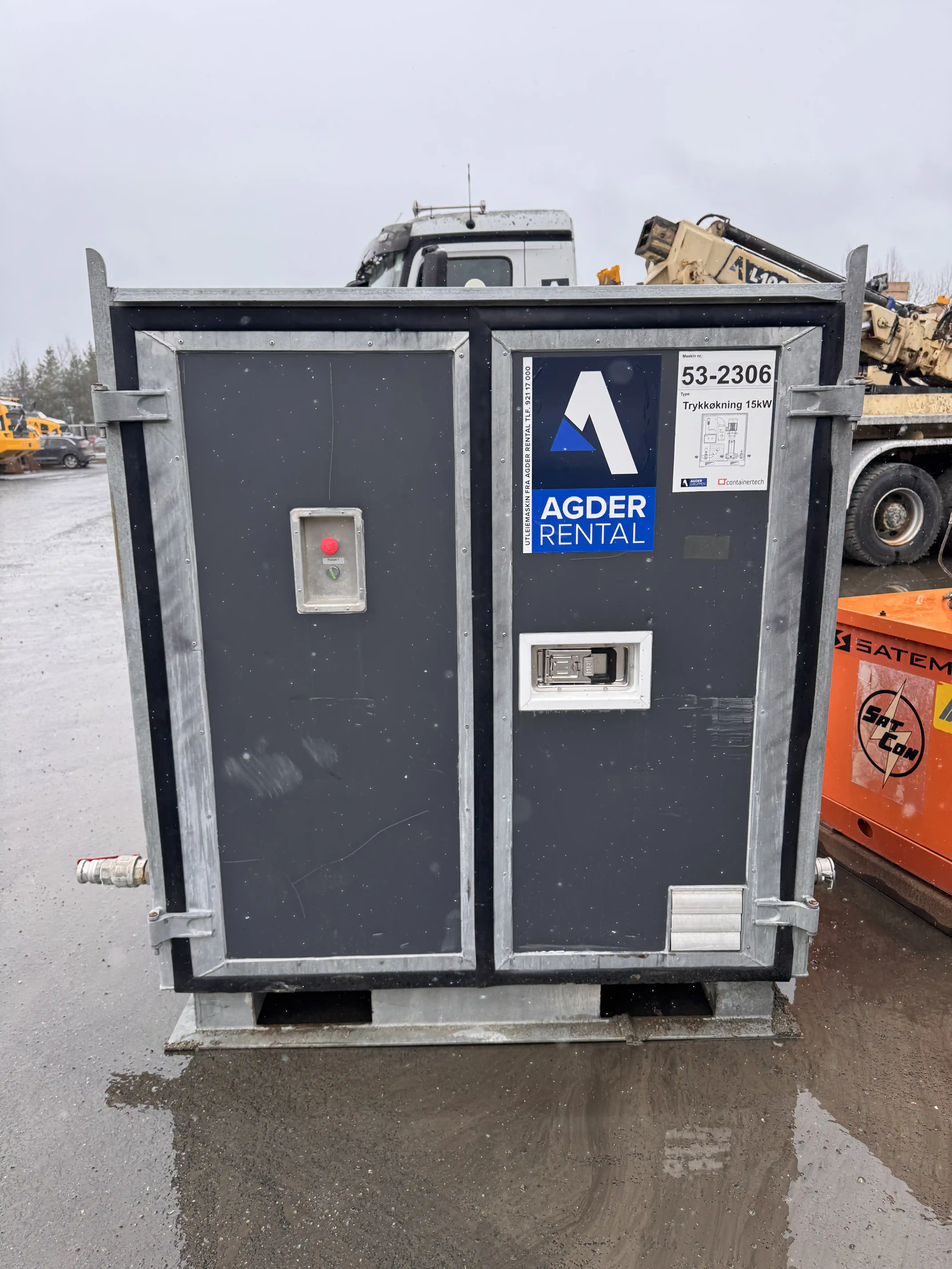 Mini-Trykkforsterker 15KW