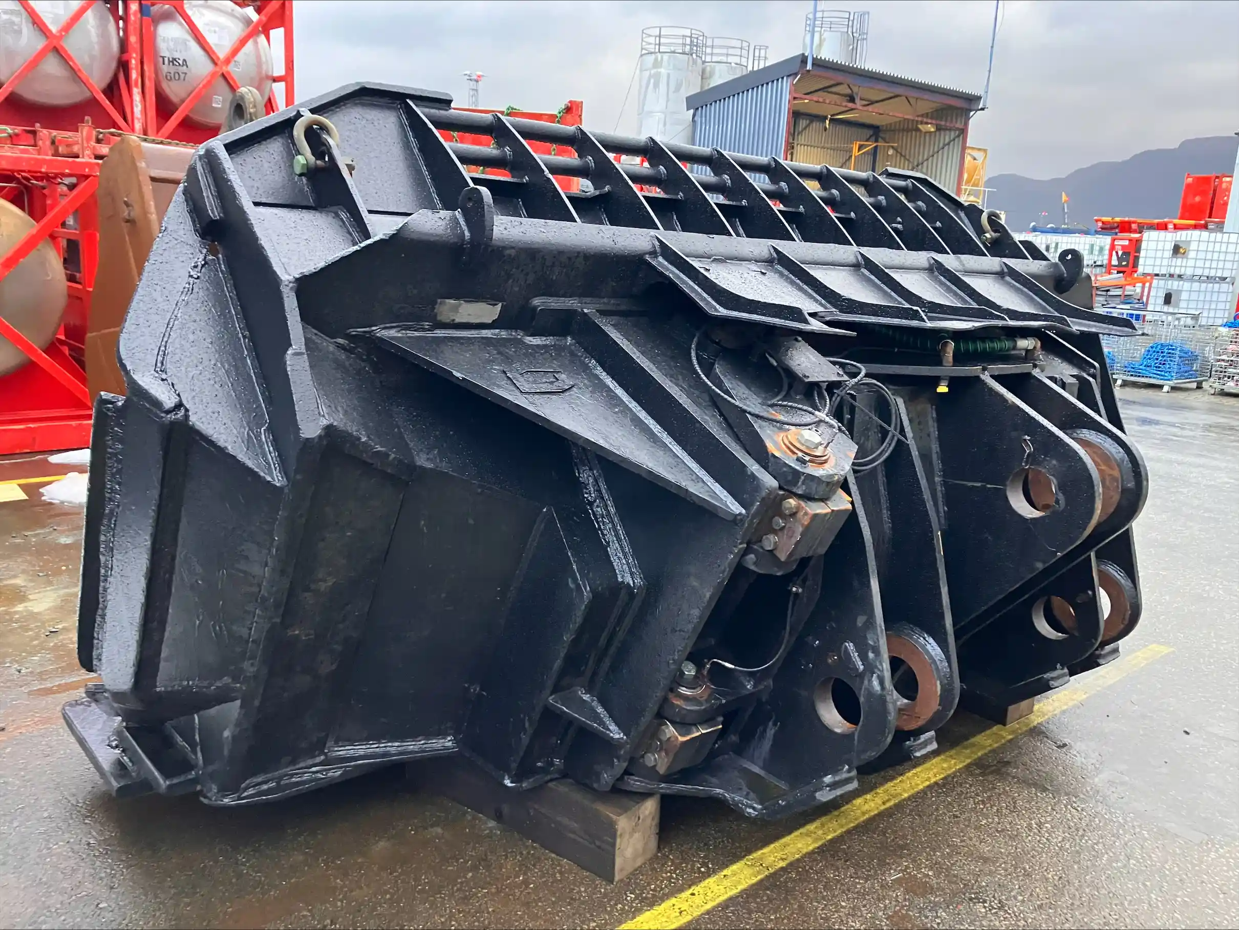 Sidetippskuffe Volvo 350 Cat 988XE