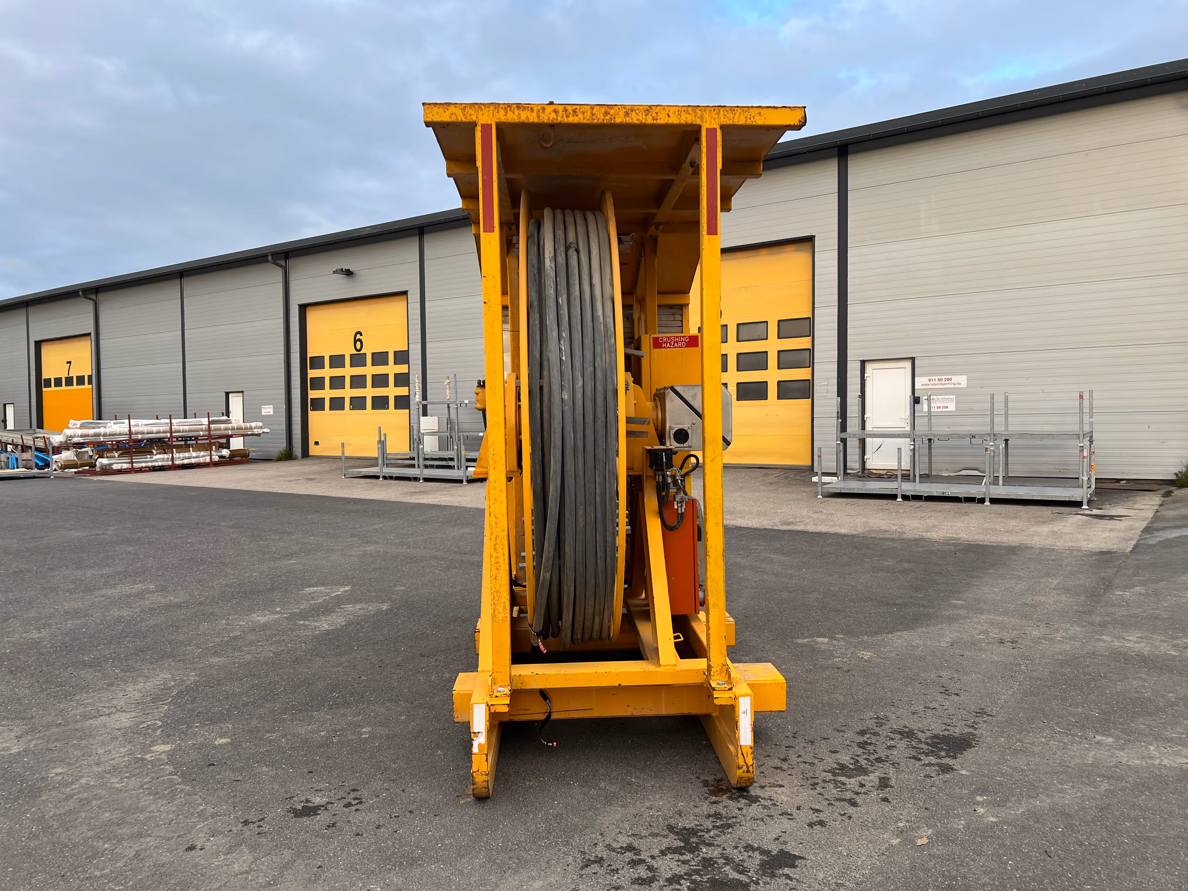 Kabeltrommel smal type