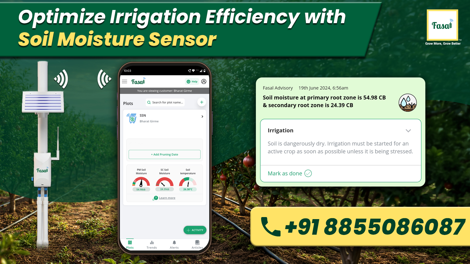 Fasal Hub Irrigation Automation System