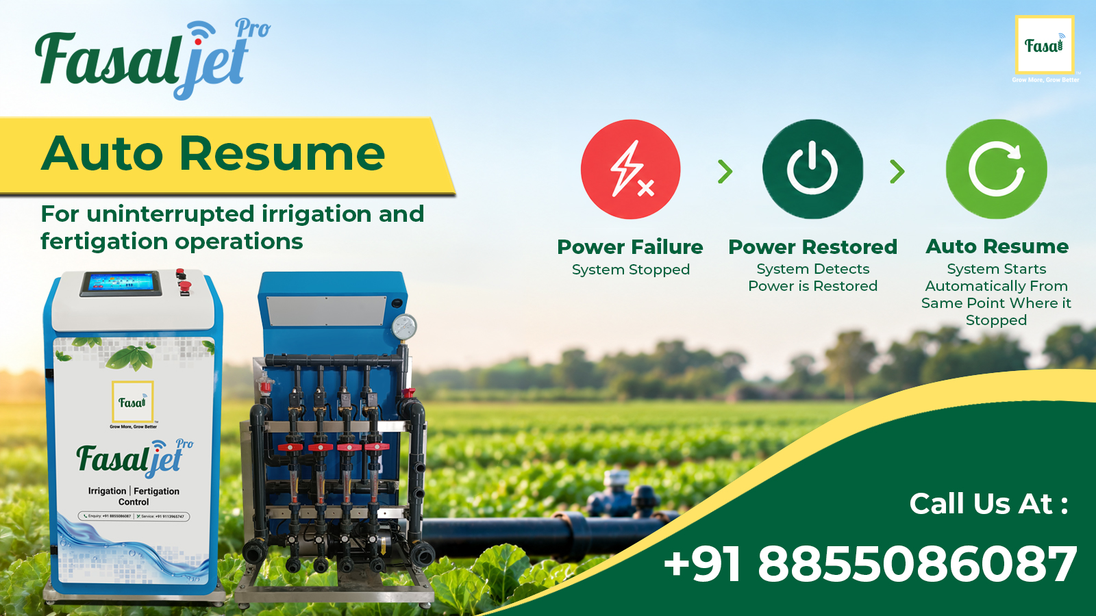 Fasal Hub Irrigation Automation System