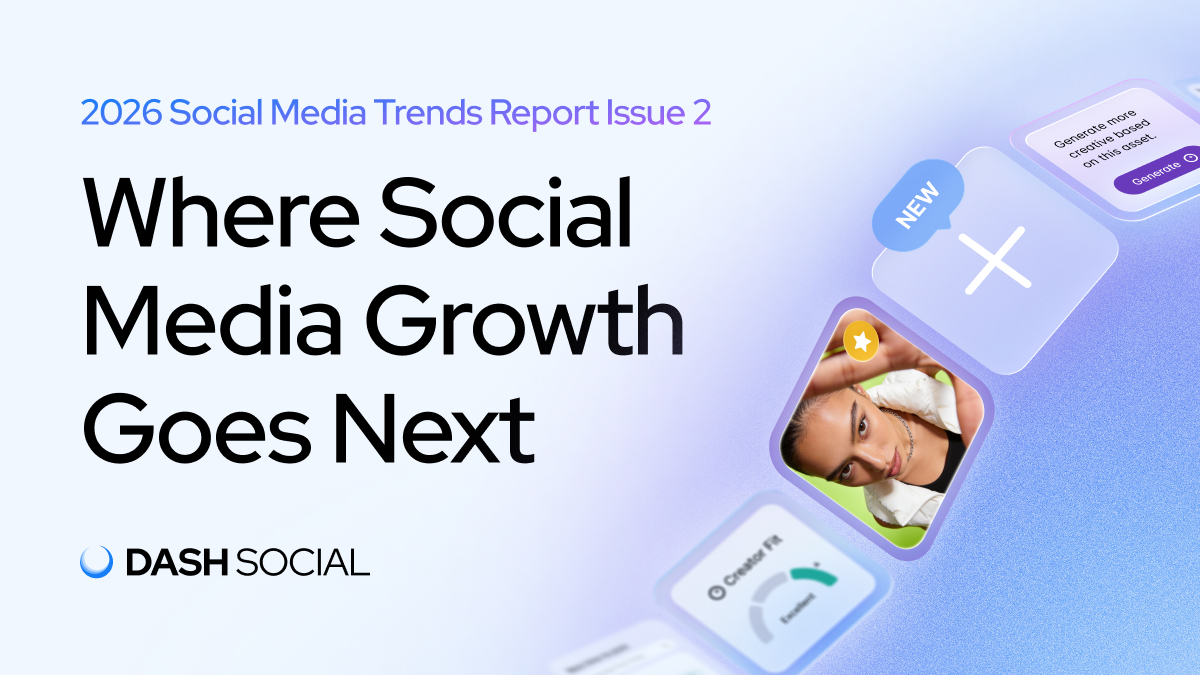 Photo: dashsocial.com Dash Social 2026 Social Media Trends Report: Key Growth Insights