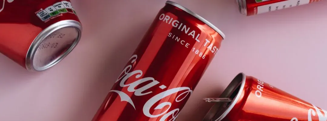 Coca-Cola cans