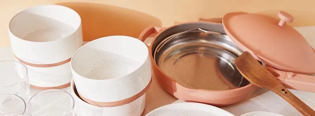 bowls and cooking utensils