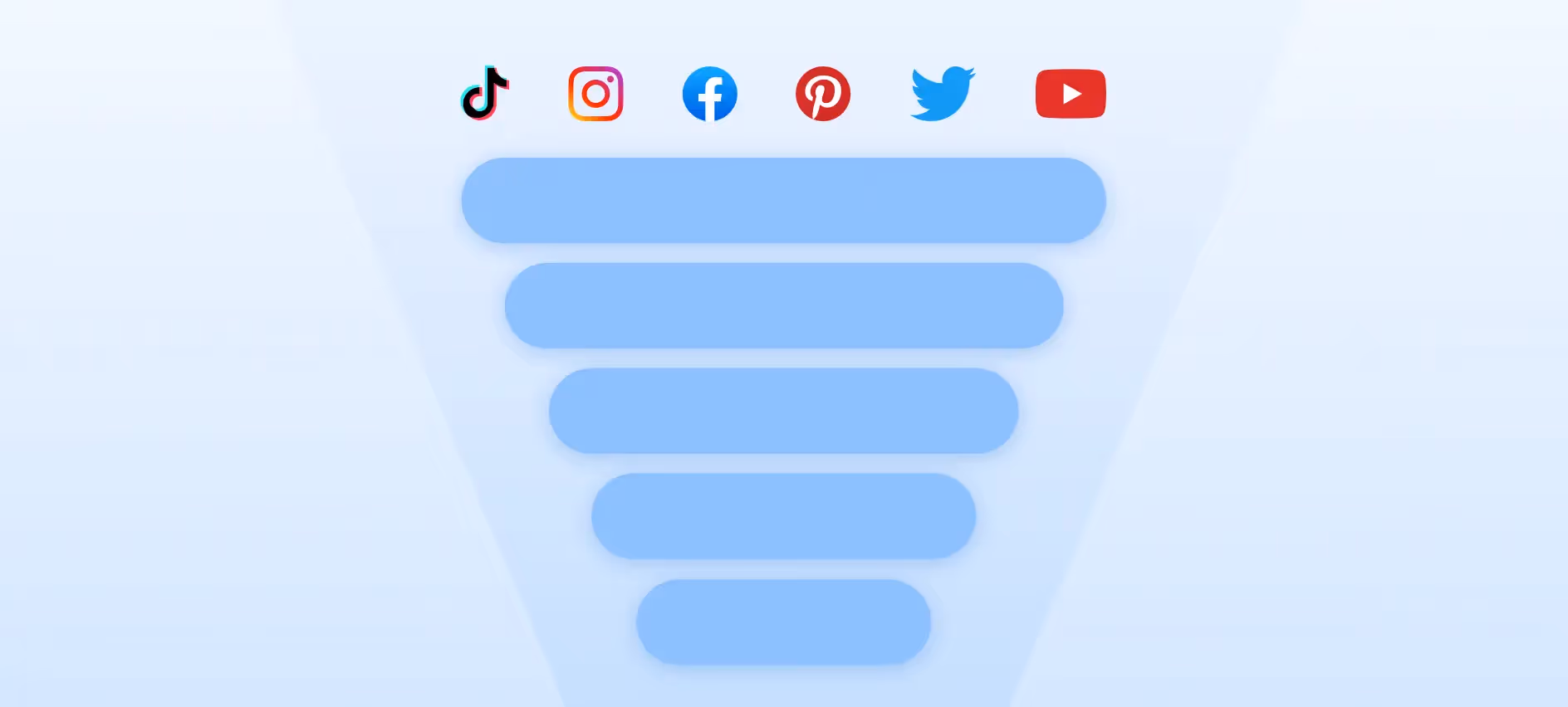 Social media marketing funnel