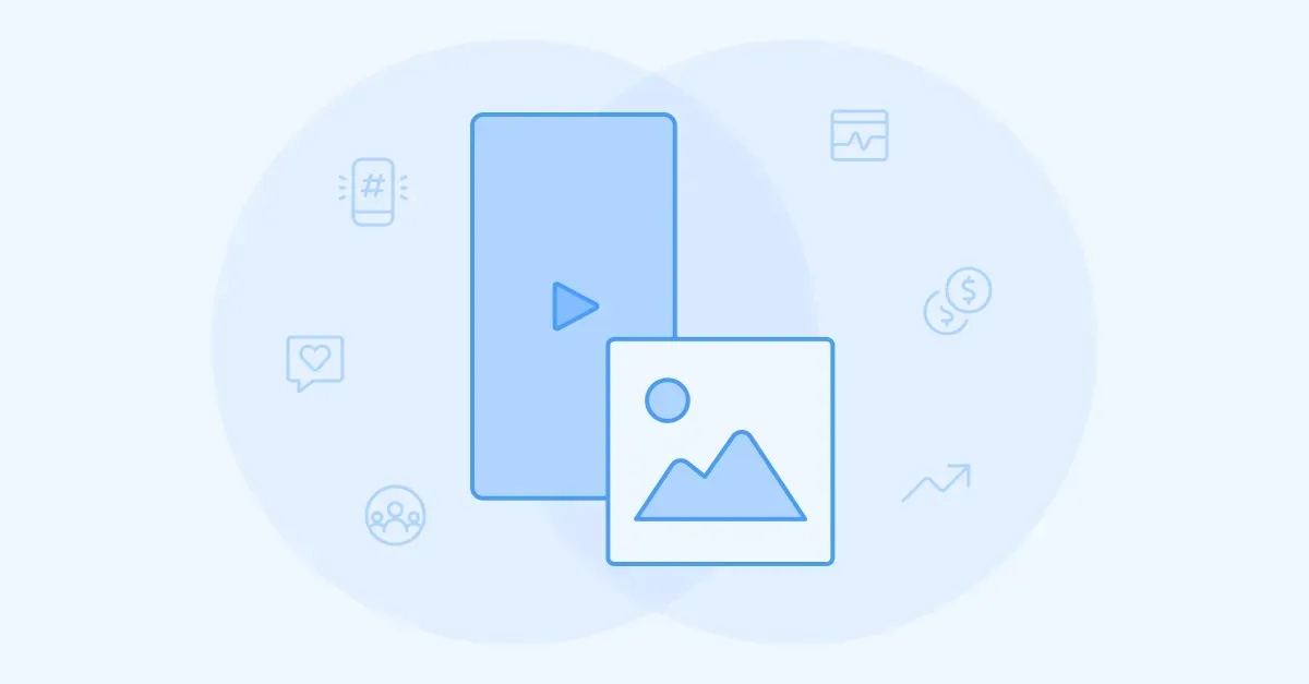 organic vs paid social media header 