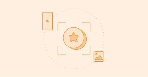 social media ai tools orange blog header