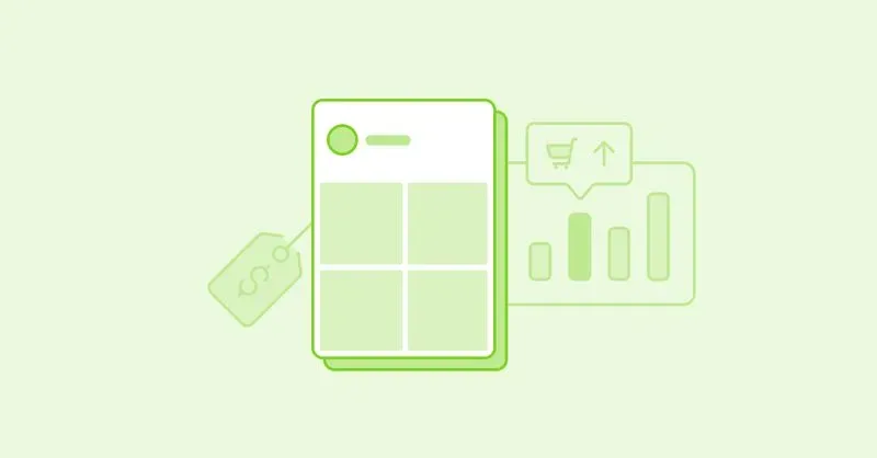 Person holding up an iPhone with a colourful checkered case