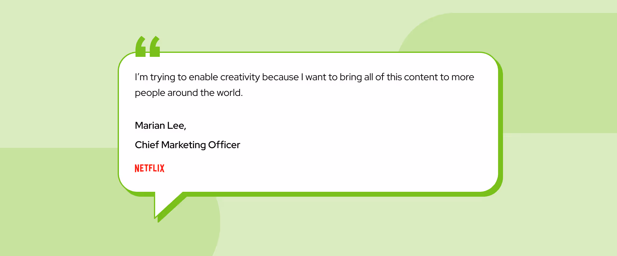 netflix CMO Marian Lee shares global creativity insights as part of digital marketing tips