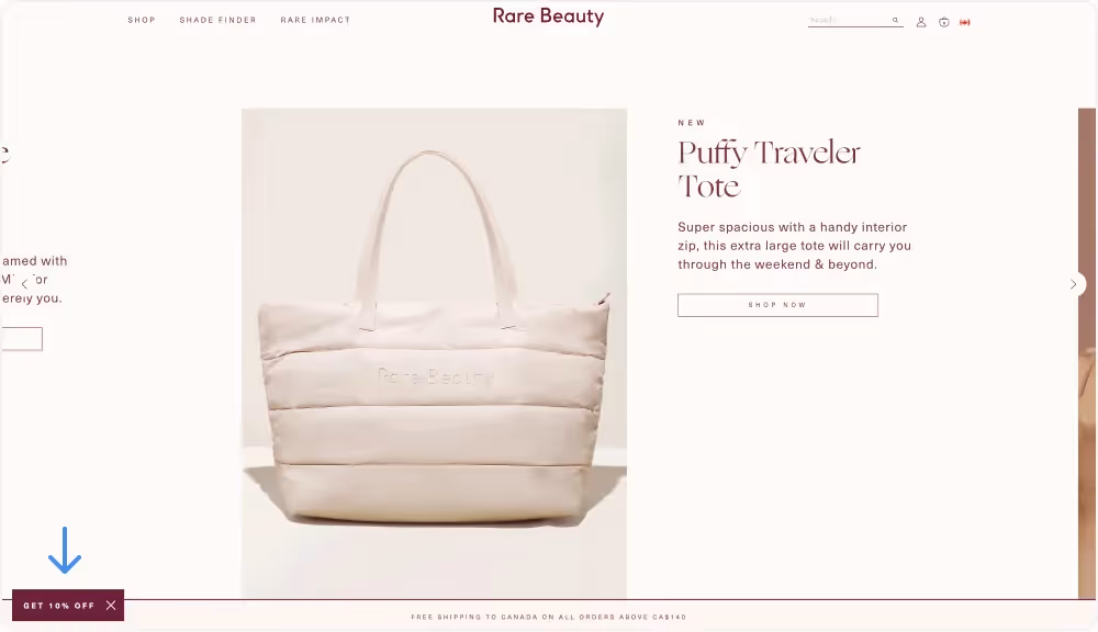 rare beauty customer support chatbot