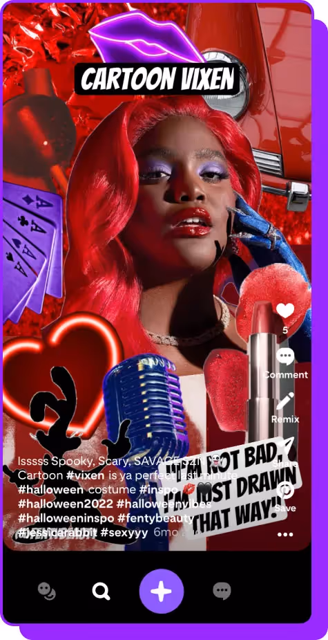 fenty beauty pinterest shuffles screenshot