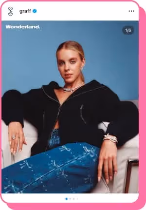 woman wearing black sweater wearing luxury jewelry