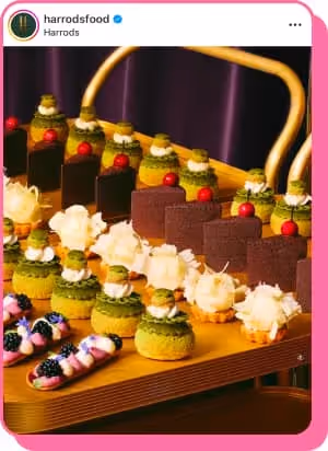 spread of christmas baked goods 