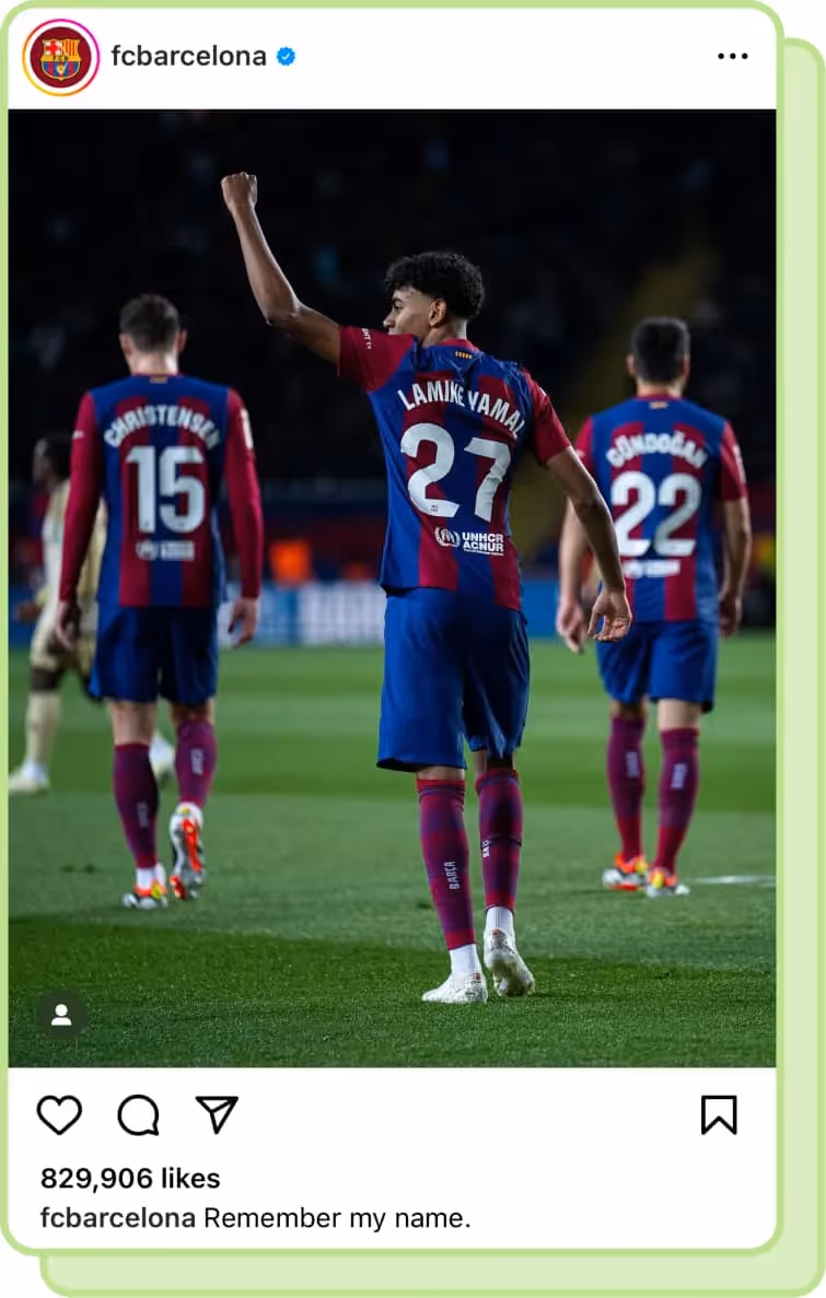 fc barcelona players walking across field