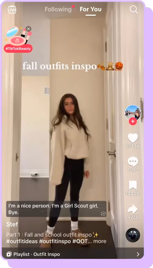 woman wearing white sweater and leggings fall outfit inspo