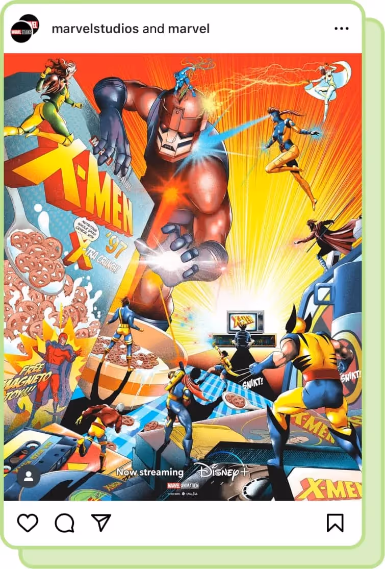 marvel instagram